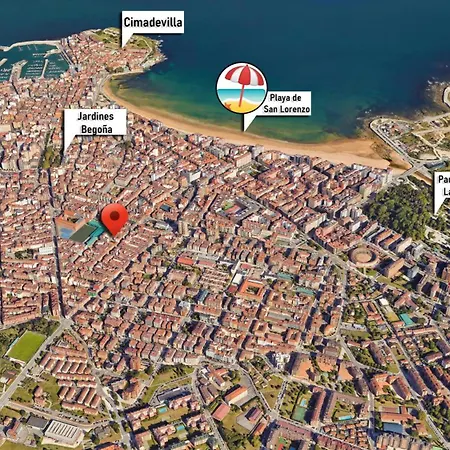 Piso Renovado A 10 Min De La Playa Ideal Familias - Vut5411as Χιχόν